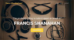 Desktop Screenshot of francisshanahan.com