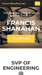 Mobile Screenshot of francisshanahan.com